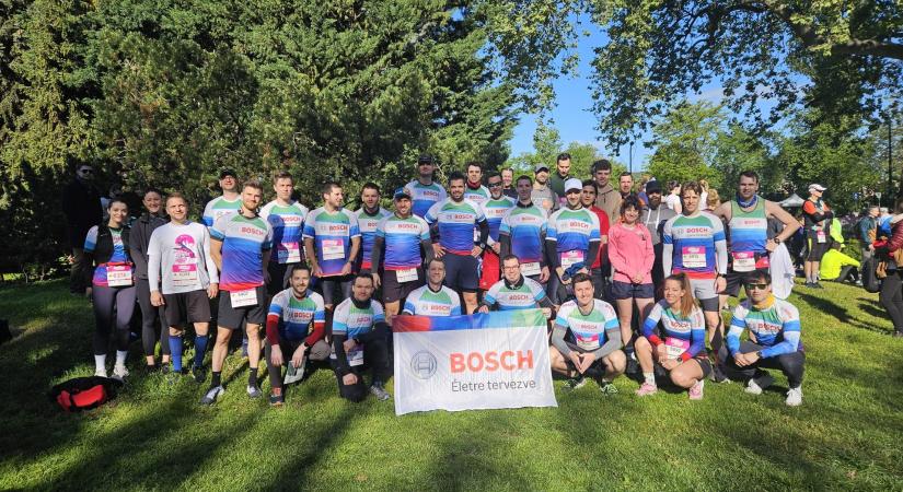 Bosch: háromszor a Föld körül – 120 ezer sportkilométer 6 év alatt